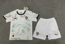 25/26 Portugal Away Kids 1:1 Quality Soccer Jersey