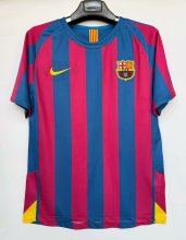 2005/2006 Barcelona Home Fans Retro 1:1  Quality Soccer Jersey
