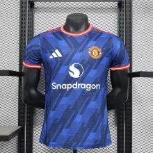 24/25 Manchester United Special Edition Blue Player 1:1 Quality Soccer Jersey
