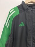24/25 Arsenal Black Windbreaker