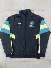 24/25  Manchester United  Black Windbreaker