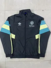 24/25  Manchester United  Black Windbreaker