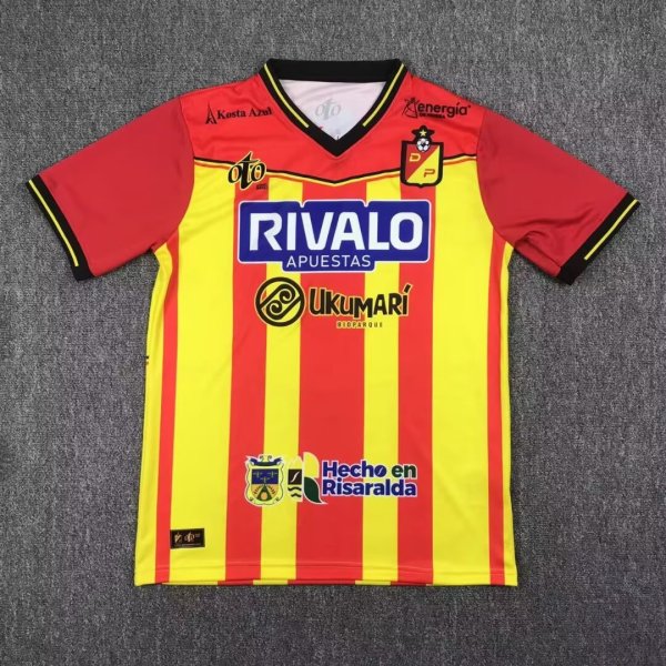 24/25 Deportivo Pereira Home Fans 1:1 Quality Soccer Jersey
