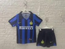 1998/1999 Inter Milan Home Kids Kits Retro 1:1 Quality Soccer Jersey