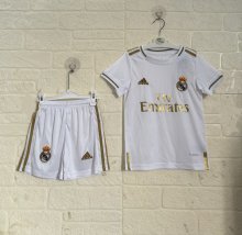19/20 Real Madrid  Home Kids Retro 1:1 Quality  Soccer Jersey