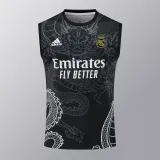 24/25  Real Madrid Black  1:1 Quality Training Vest（A-Set）