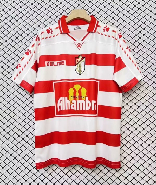 1997/1998 Granada Home Fans  Retro 1:1 Quality Soccer Jersey