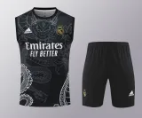 24/25  Real Madrid Black  1:1 Quality Training Vest（A-Set）
