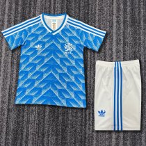 1988 Netherlands Away Kids Retro  1:1 Quality  Soccer Jersey