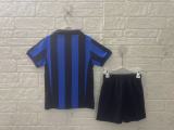 1998/1999 Inter Milan Home Kids Kits Retro 1:1 Quality Soccer Jersey