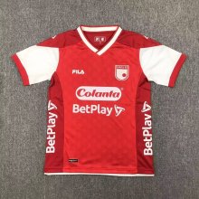 24/25 Independiente Santa Fe Home Fans 1:1 Quality Soccer Jersey
