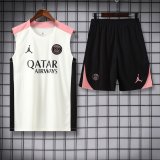25/26 PSG Paris White 1:1 Quality Training Vest（A-Set）