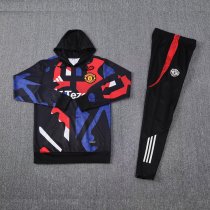 24/25 Manchester United Hooded Long Sleeved  1:1 Training suit