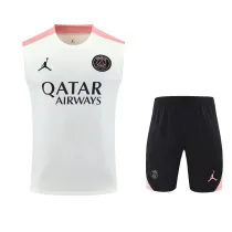 25/26 PSG Paris White 1:1 Quality Training Vest（A-Set）