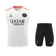25/26 PSG Paris White 1:1 Quality Training Vest（A-Set）