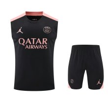 25/26 PSG Paris Black 1:1 Quality Training Vest（A-Set）