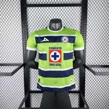 24/25 Cruz Azul Green Blue Cross Player 1:1 Quality Soccer Jersey