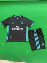 2017/2018 Real Madrid Away Kids Retro 1:1 Quality Soccer Jersey