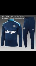 24/25  Chelsea Blue Kids 1:1 Quality Training Jersey