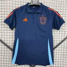 25/26 Universidad De Chile Polo Shirt  Fans 1:1 Quality Soccer Jersey