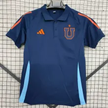 25/26 Universidad De Chile Polo Shirt  Fans 1:1 Quality Soccer Jersey
