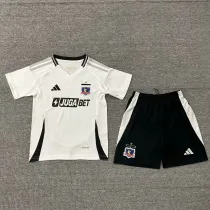 25/26 Colo Colo Home Kids 1:1 Quality  Soccer Jersey
