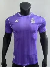 24/25 Real Madrid Purple Player 1:1 Quality Soccer Jersey