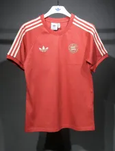 24/25 Bayern Munich Red Cotton T  1:1 Quality Soccer Jersey