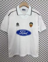 1996/1997 Valencia  Home Fans Retro 1:1 Quality  Soccer Jersey