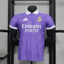 2025 Real Madrid Special Edition Purple Player 1:1 Quality Soccer Jersey
