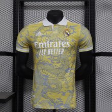 2025 Real Madrid Special Edition Yellow Player 1:1 Quality Soccer Jersey
