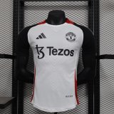 24/25  Manchester United Pre Match Uniform Player 1:1 Quality Soccer Jersey