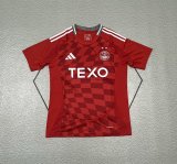 24/25 Aberdeen Home  Red Fans 1:1 Quality Soccer Jersey