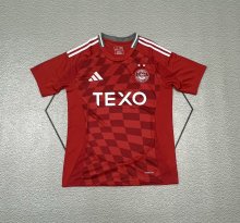 24/25 Aberdeen Home  Red Fans 1:1 Quality Soccer Jersey