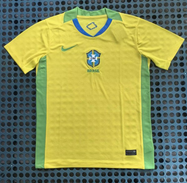 25/26 Brazil  Home Fans 1:1 Quality Soccer Jersey