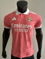 25/26 Real Madrid Pink Player 1:1 Quality Soccer Jersey