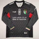24/25 Palestine Black Fans Long sleeve 1:1 Quality Soccer Jersey