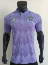 24/25 Manchester United Polo Shirt  Player 1:1 Quality Soccer Jersey