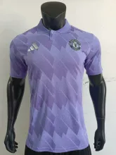 24/25 Manchester United Polo Shirt  Player 1:1 Quality Soccer Jersey