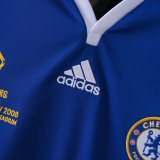 2008/2009 Chelsea  Home Blue Fans Retro  1:1 Quality  Soccer Jersey