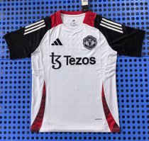24/25 Manchester United  Pre Match Uniform Fans 1:1 Quality Soccer Jersey