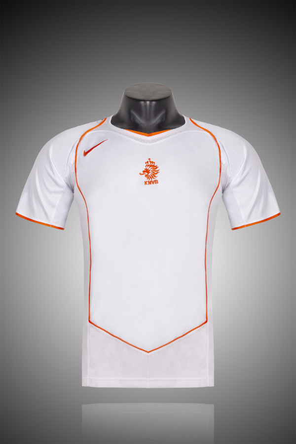 2004 Netherlands Away Fans 1:1 Quality Retro Soccer Jersey