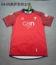 2004/2005 Osasuna Home Red Fans Retro  1:1 Quality Soccer Jersey