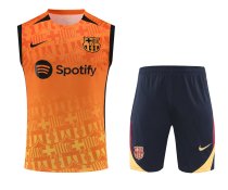 24/25 Barcelona Orange 1:1 Quality Training Vest（A-Set）