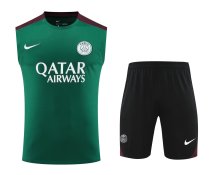 24/25 PSG Paris Green 1:1 Quality Training Vest（A-Set）