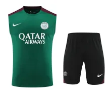 24/25 PSG Paris Green 1:1 Quality Training Vest（A-Set）