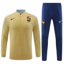 24/25 France Training  Golden 1:1 Quality Training Jersey