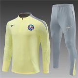 24/25 America Training Clothes Yellow Player Version 1:1 Quality Training Jersey