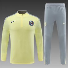 24/25 America Training Clothes Yellow Player Version 1:1 Quality Training Jersey