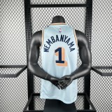 2025 Spurs WEMBANYAMA #1  1:1 Quality NBA Jersey